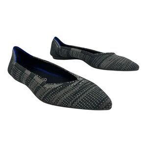 Rothy's The Point Womens Size 8 Retired Granite Heather Ballet Flats